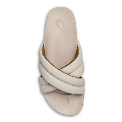 OluKai Women's Hila Slide Sandal - Cloud