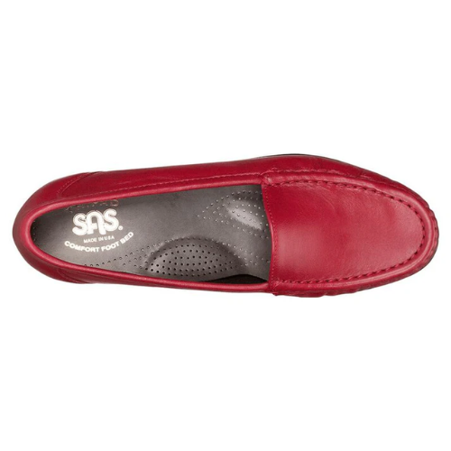 Simplify Red Loafers