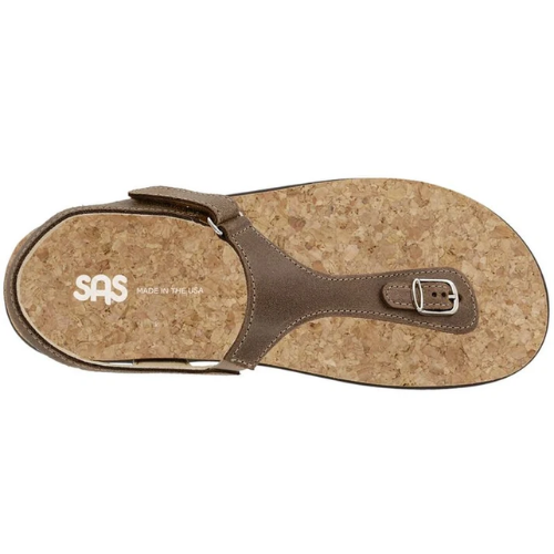 Women Brown Marina T-Strap Sandal