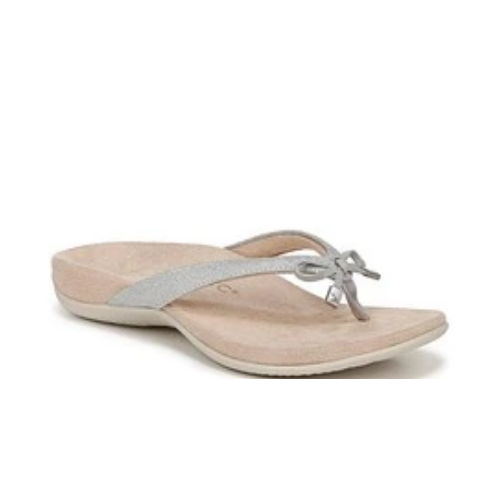 VIONIC Women's Rest Bella Metallic Silver