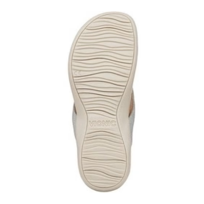 VIONIC Women's Rest Bella Metallic Silver