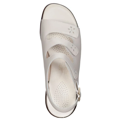 SAS Quatro Women's Adjustable Slingback Sandal – Bone