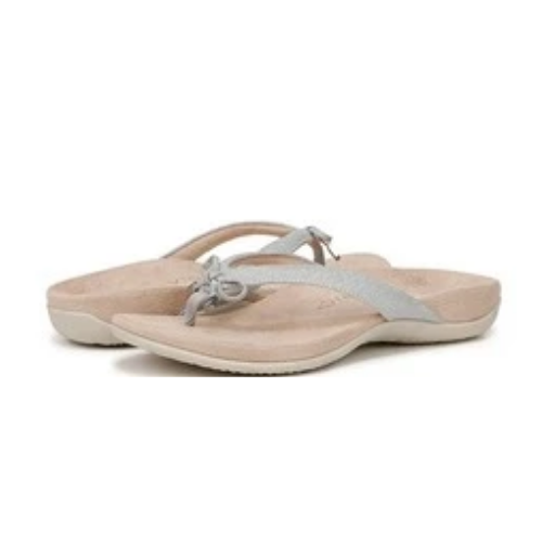 VIONIC Women's Rest Bella Metallic Silver
