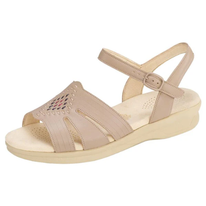Huarache Quarter Strap Natural Sandal
