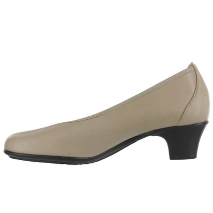 Milano Crema Heeled Pumps