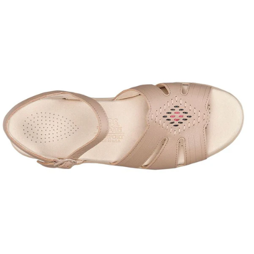 Huarache Quarter Strap Natural Sandal
