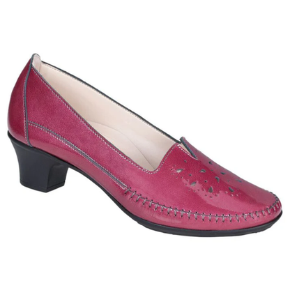 Sonyo Slip-On Blush Heels
