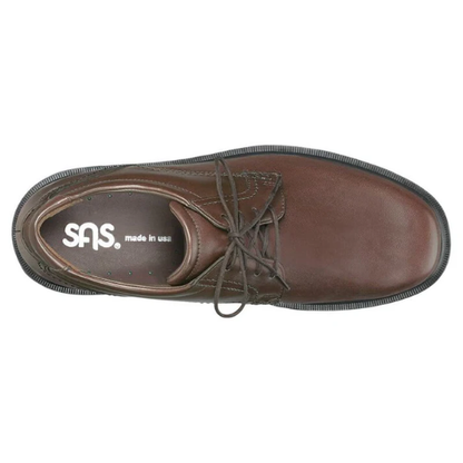 Ambassador Brown Lace-Up Shoes