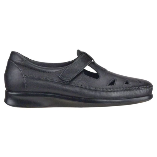 Roamer Black Walking Shoes