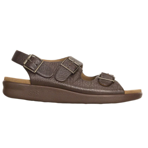 Bravo Brown Adjustable Buckle Sandals