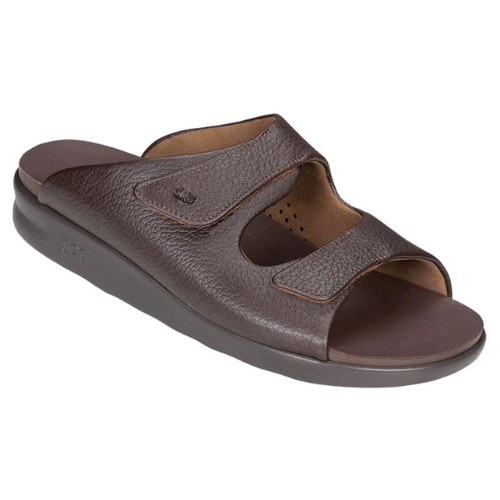 Encore Brown Slide Sandals