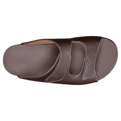 Encore Brown Slide Sandals