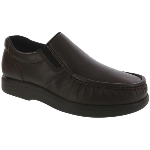 Side Gore Brown Dress Shoes