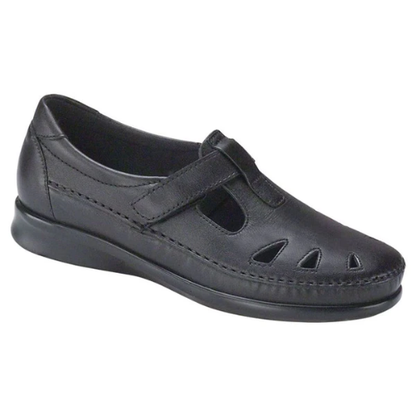 Roamer Black Walking Shoes