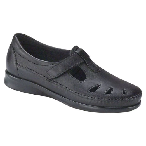 Roamer Black Walking Shoes