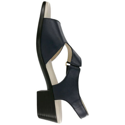 Suntimer Navy Heeled Sandals