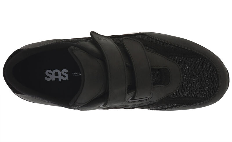 SAS Men's JV MESH NOVA BLACK @BRANDYSSHOES
