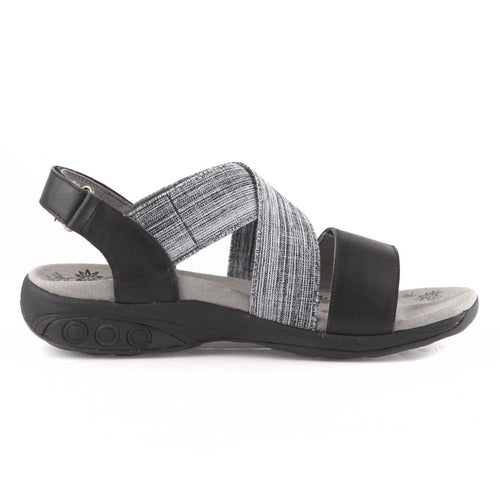 Jessica Leather Cross Strap Therafit