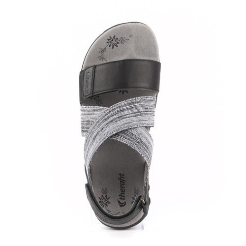 Jessica Leather Cross Strap Therafit