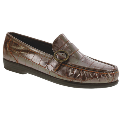 Lara Terracotta Slip-On Loafers
