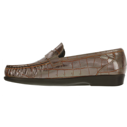 Lara Terracotta Slip-On Loafers