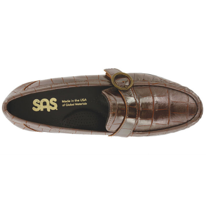 Lara Terracotta Slip-On Loafers