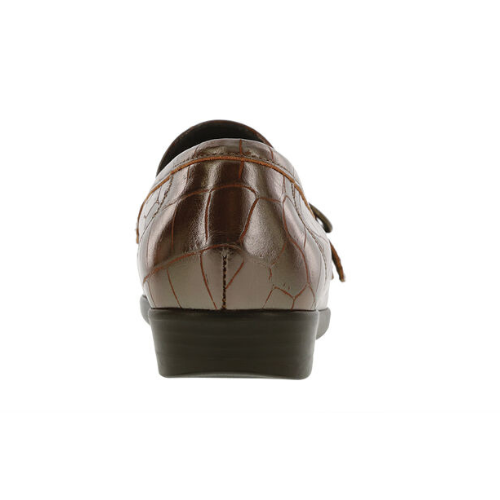 Lara Terracotta Slip-On Loafers
