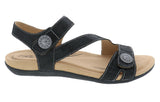 LILY BLACK | Biza LILY Women's Black Mamba Sandal-Made in USA-Brandy's Shoes