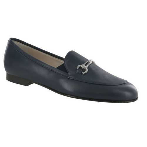 Linette Dark Navy Loafers