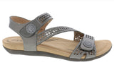 LUCY BRONZE | Biza LUCY Women's Bronze Sandal-Made in USA-Brandy's Shoes