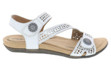 LUCY WHITE | Biza LUCY Women's White Sandal-Made in USA-Brandy's Shoes