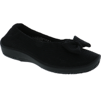 Lyla Brick Black Anatomical Ballet Flats