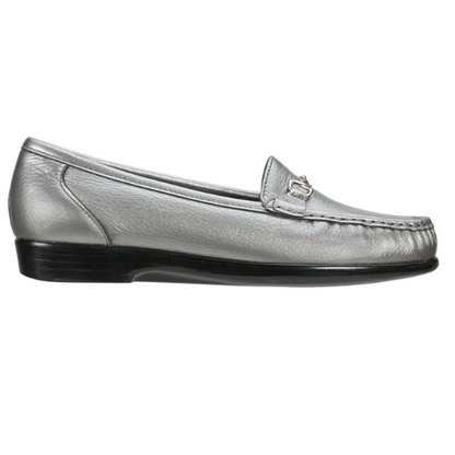 Metro Pewter Slip-On Loafers