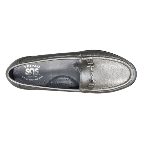 Metro Pewter Slip-On Loafers