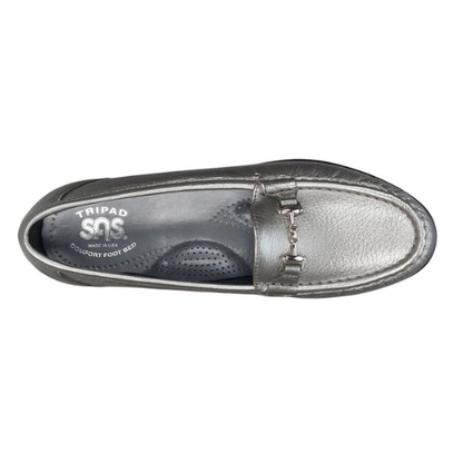 Metro Pewter Slip-On Loafers