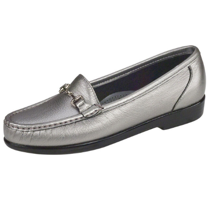 Metro Pewter Slip-On Loafers