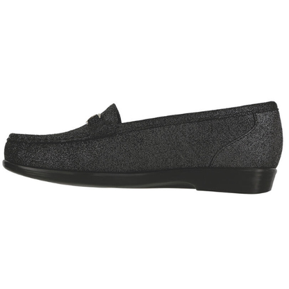 Bliss Slip-On Black Wedges