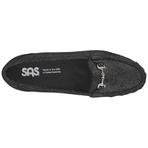 Bliss Slip-On Black Wedges