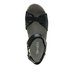 Qali Black sandal Alegria