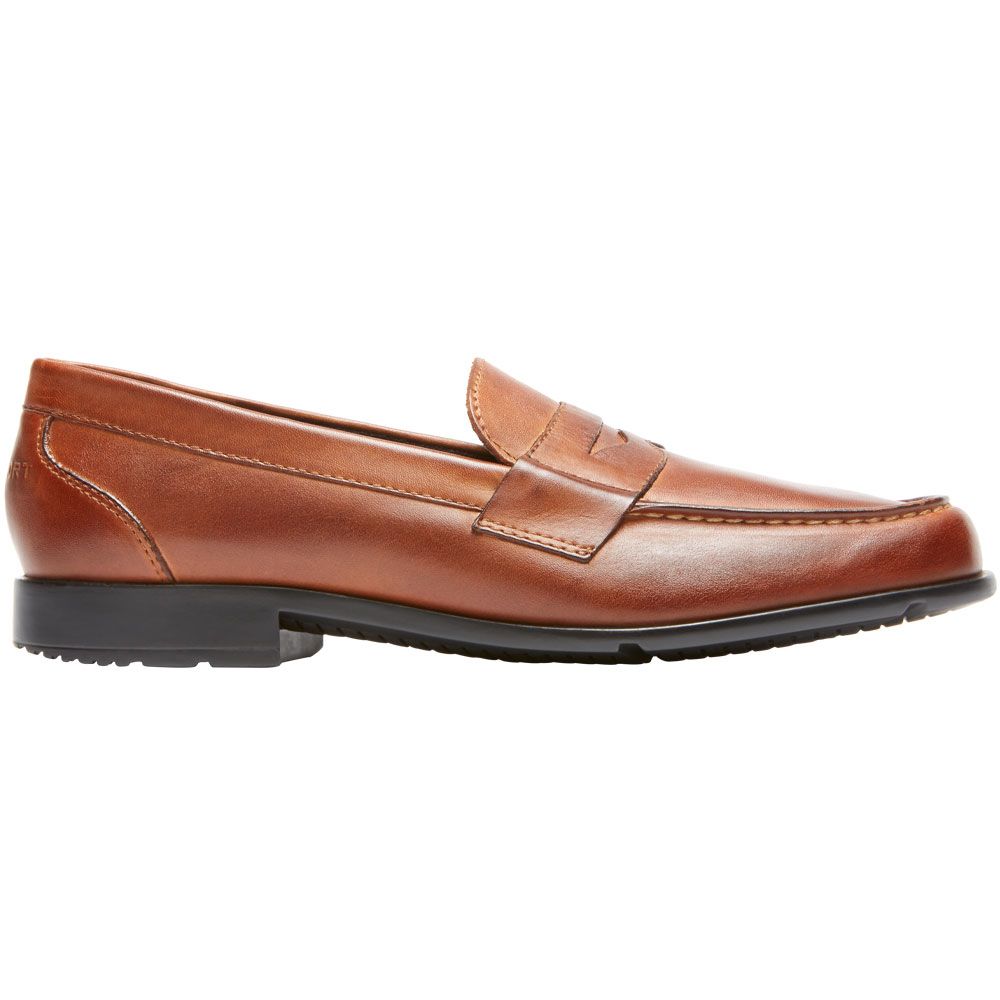 CLASSIC LOAFER PENNY  TAN | Rockport Classic Penny Loafer Penny Loafer Shoes - Mens-Brandy