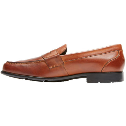 CLASSIC LOAFER PENNY  TAN | Rockport Classic Penny Loafer Penny Loafer Shoes - Mens-Brandy