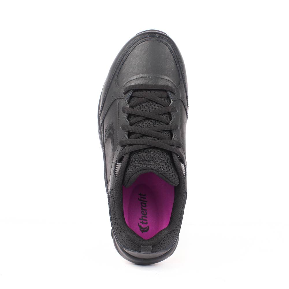 NON SLIP RENEE BLACK | Renee Women's Slip-Resistant Walking Shoe-Brandy