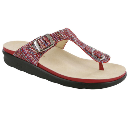 Albuquerque Sanibel Rainbow Red  Sandals