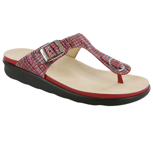 Albuquerque Sanibel Rainbow Red  Sandals