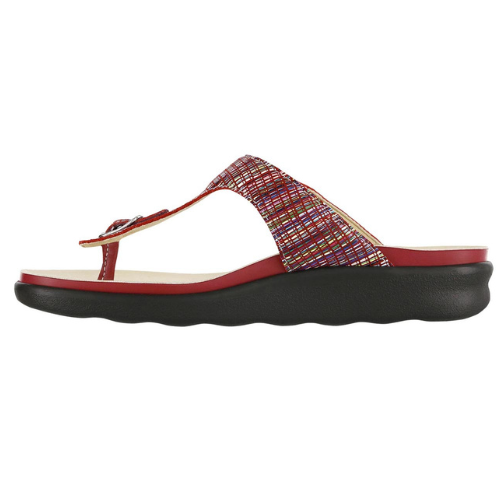 Albuquerque Sanibel Rainbow Red  Sandals