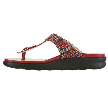 Albuquerque Sanibel Rainbow Red  Sandals