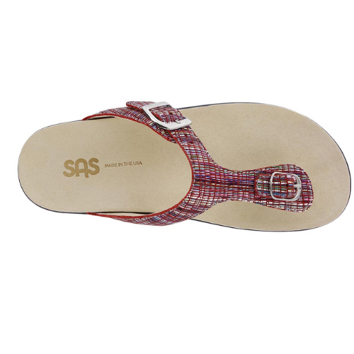Albuquerque Sanibel Rainbow Red  Sandals