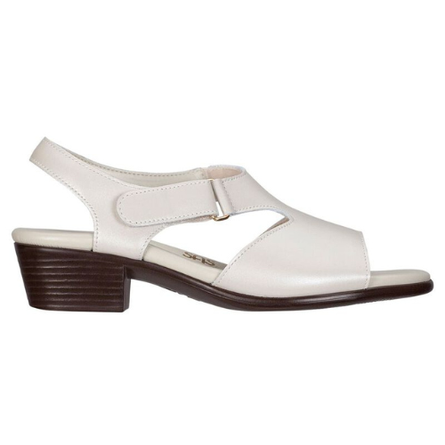 Suntimer Heel Strap White Sandal
