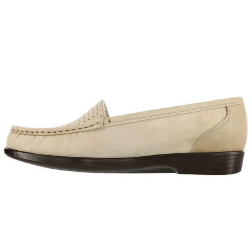 Savvy  Linen Leather Slip-On Loafers
