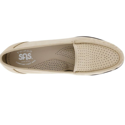 Savvy  Linen Leather Slip-On Loafers